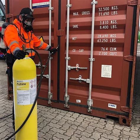 shipping container fumigation